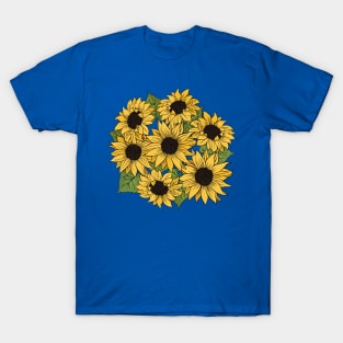 The Sunflower is the National flower of Ukraine T-Shirt